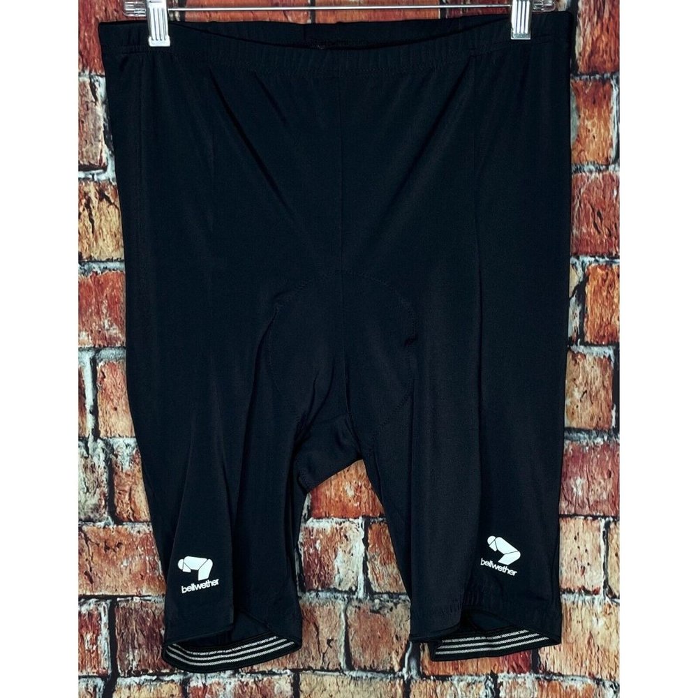 Bellwether Padded Cycling Shorts Black Hidden Pocket Women's XL Ride Bike